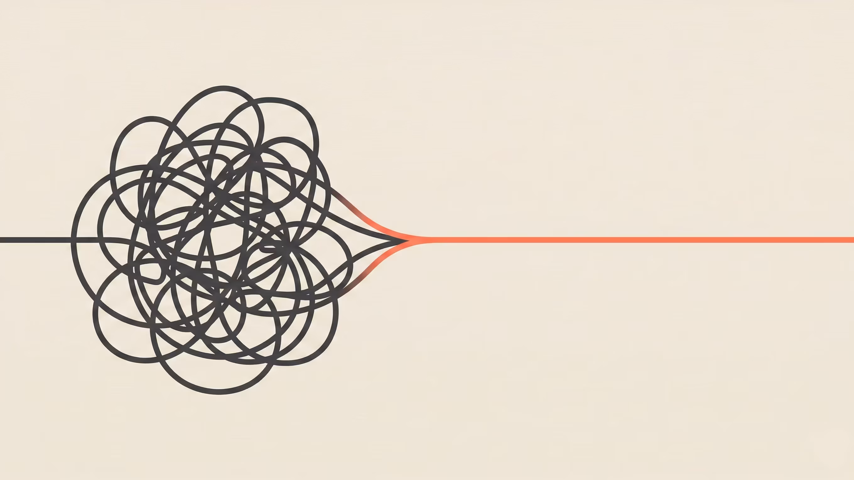 illustration showing a piece of string