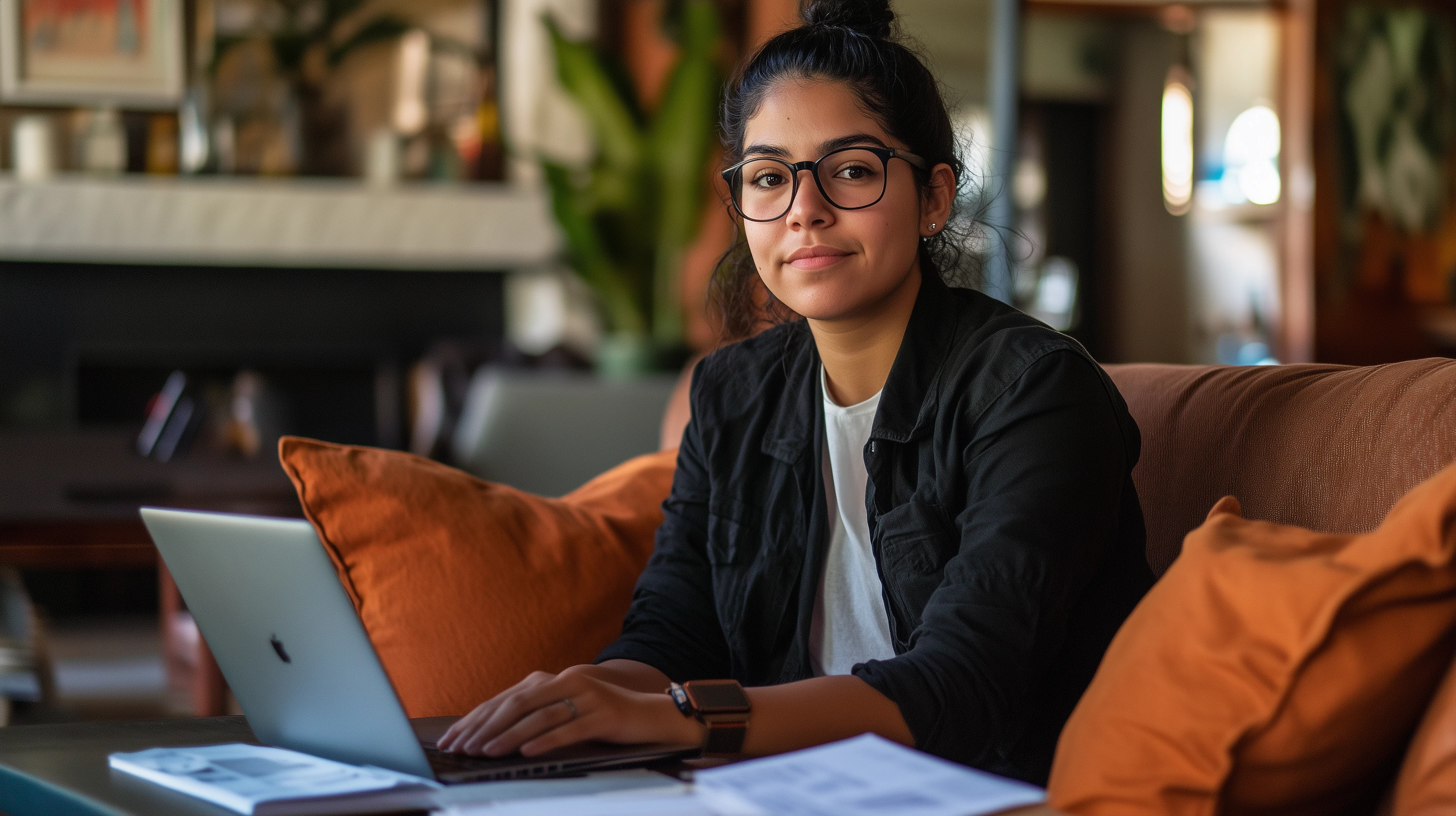 image of a young latina entrepreneur