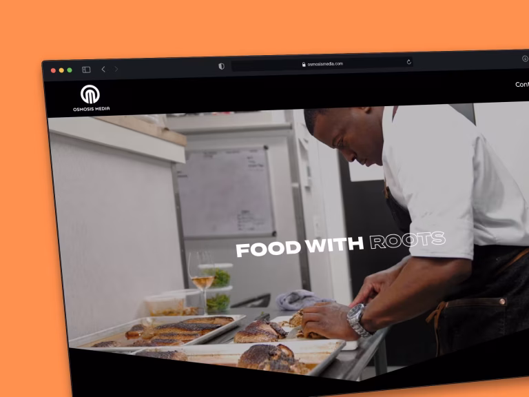 Osmosis Media website