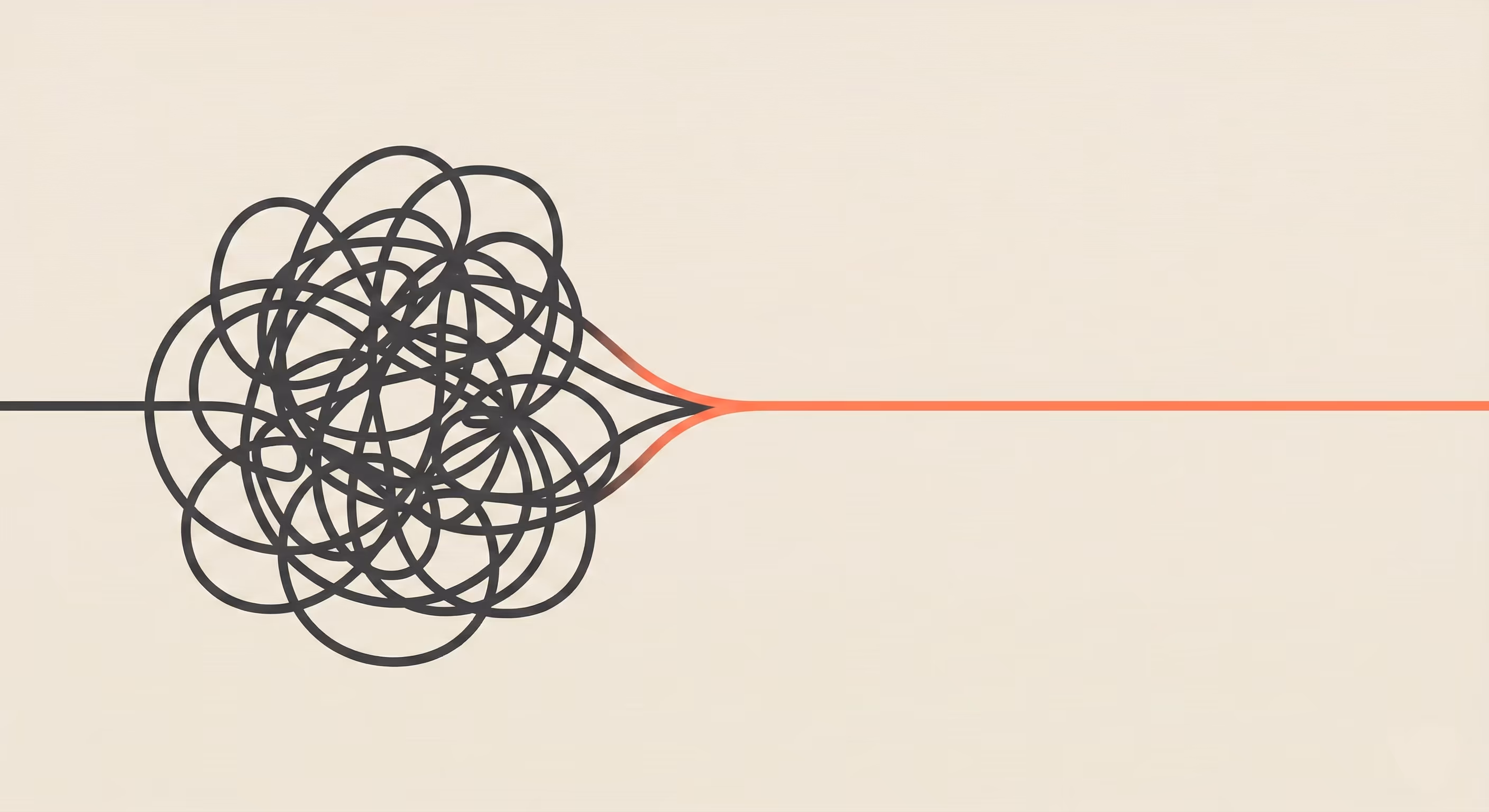 illustration showing a piece of string
